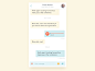 Chat/Messaging UI Inspiration — Muzli -Design Inspiration — Medium : via Muzli