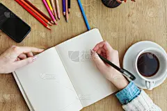 手,白色,女人,贞德,修指甲,水平画幅,绘画插图,组物体,画笔,图像