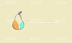 手绘  - 源文件下载【酷图网】励志,手绘,梨,英语,背景