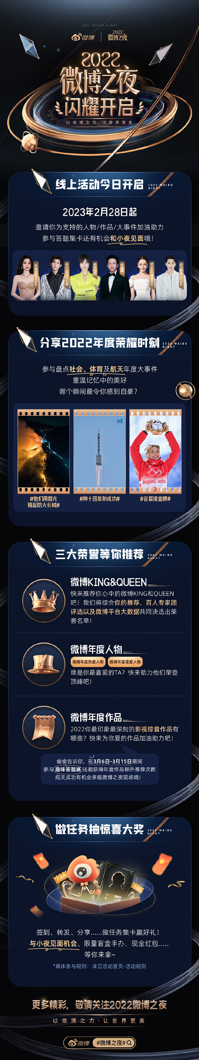2022#微博之夜#已开启！快来回顾年度...