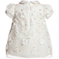 Baby Girls Ivory Organza Dress