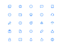 Mason8采集到Icon丨线性