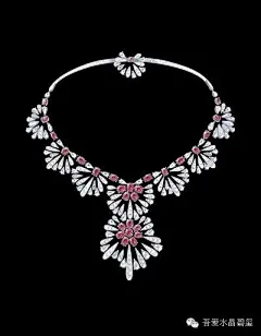 完美梵克雅宝手绘稿（项链篇）@北坤人素材