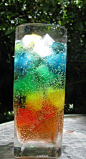 美图秀秀：Rainbow Drink，人有两个胃，一个装正餐，一个盛甜品！你赞成吗？