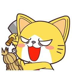 翔通动漫采集到宝宝猫——翔通动漫原创表情