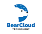 BearCloud标志设计北极熊 冰川 动物 星星 寒冷 蓝色 抽象 商标设计  图标 图形 标志 logo 国外 外国 国内 品牌 设计 创意 欣赏