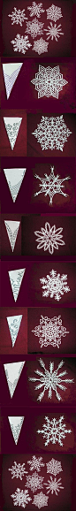 DIY Snowflakes Paper Pattern Tutorial DIY Projects | UsefulDIY.com