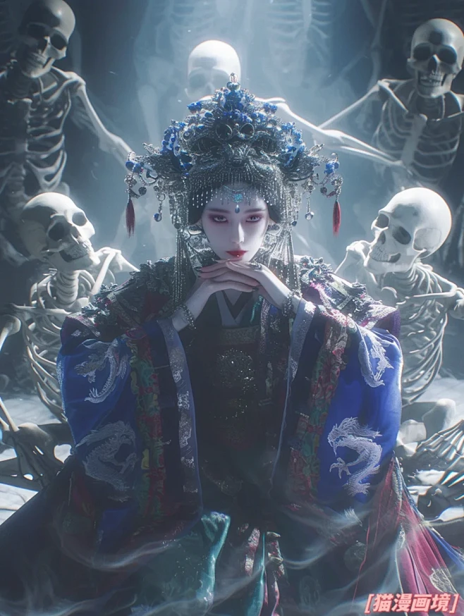 妖修·暗黑神话·白骨夫人 ️｜神怪传·系列 - 小红书-花瓣网