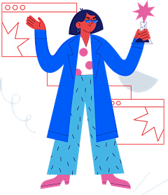 呜哇奶盖采集到人物插画png