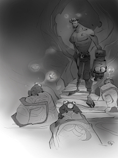 腊九a采集到角色设计-大大-Sketches, Liana Anatolev