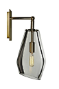 Zia-priven-muse-sconce-lighting-wall-brass-glass: 