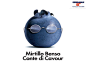 【意大利Esselunga超市95-98系列拟人创意蔬果海报】
Mirtillo Benso Conte di Cavour
Camillo Benso Conte di Cavour:加富尔伯爵，撒丁王国首相，他为意大利的统一做出了巨大贡献。
mirtillo:蓝莓