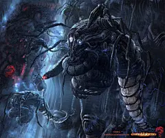 幻想战斗类CG插画设计作品欣赏(3)