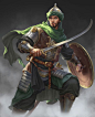 ArtStation - Warrior, wei yi Zeng