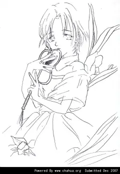 哀傷的插画画廊展厅
