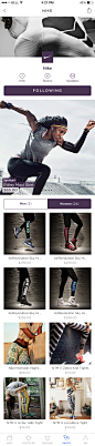 Brand page nike