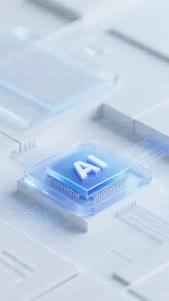科技人工智能ai芯片大脑背景壁纸20