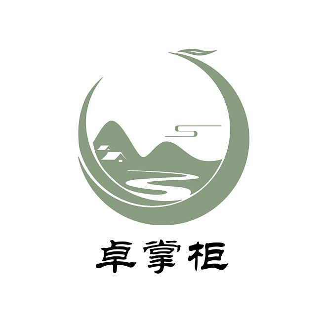 课上练习 卓掌柜logo设计