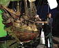 Crew member with Pirate Ship