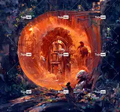 暗门 仙女 魔法 数字艺术 门户网站 幻想 小说