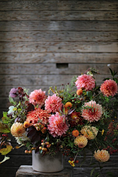 饶阿志=植物墙1花艺软装1花艺培训采集到鲜花花嗡