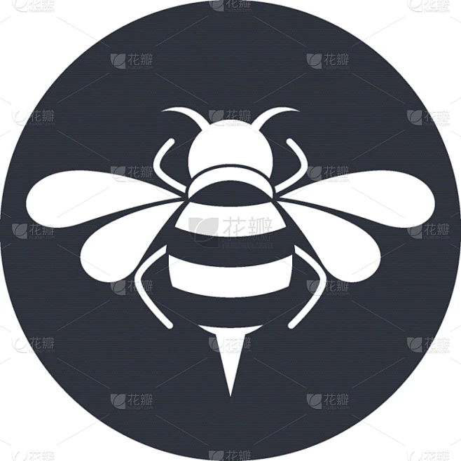 bee logo icon图片_logo图片素材-花瓣网