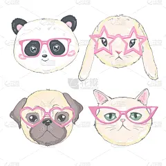 狗,兔子,宠物,猫,似人脸,可爱的,泰迪熊,玩具,肖像,狮子