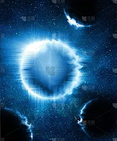 太空中行星的日食