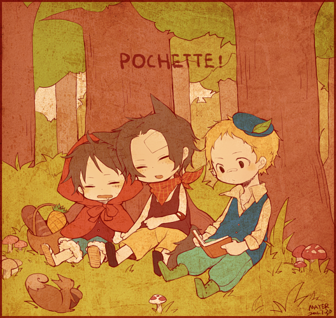 pochette（ASL 艾斯＆萨博＆路...