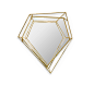 DIAMOND | SMALL MIRROR : Diamond Mirror Mid Century Modern Furniture by Essential Home