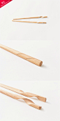 这也许是地球上最方便的筷子，瞬间可以合二为一。 - 蜜豆