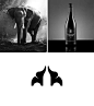 大象和酒瓶logo