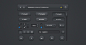 Free PSD: Dark UI Kit | Premium Pixels