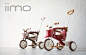 【日本直邮代购】iimo 02 可折叠儿童三轮车 脚踏车 手推车 红色-淘宝网