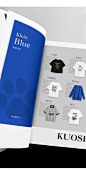 阔色猫咪T恤正肩短袖女2022夏新款克莱因蓝长袖设计感灰色polo衫-tmall.com天猫