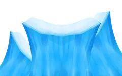 冰山雪山雪景冰川PNG素材PNG