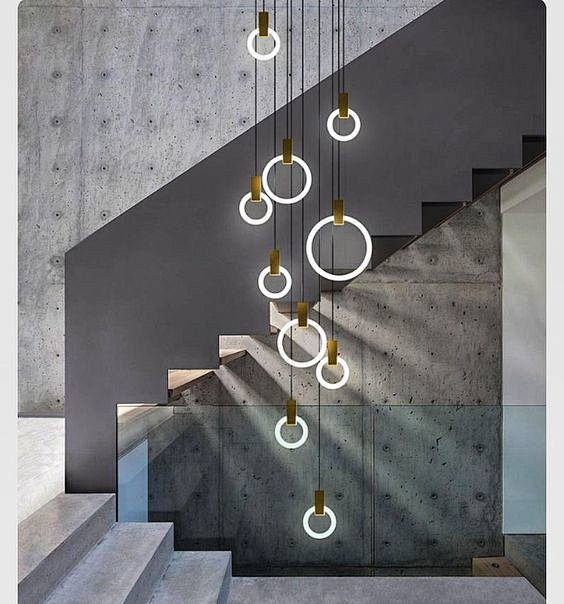 lighting and stairs ...