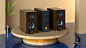 SONY / Cas-1 : Some images of product shots for SONY. The pictures are made in 3D with cinema 4d and octane render. The idea is to show the product in a realistic digital house. The speakers are the top rated hi-res sound of SONY