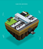 SNCF Isometric graphics
