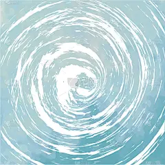 淡蓝色调与复古风格隔离在白色上