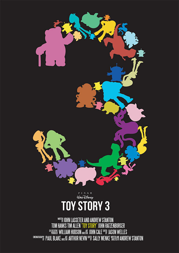 创意影视海报设计欣赏
Toy Story...