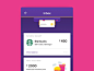 Pull to Refresh - Multiple Cards starbucks refresh pull to refresh pull money ios interaction gesture cashback card android