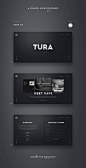 Tura. UI Design : A Junior Web-Designer's Landing Page