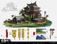 JKSphUva采集到中国风建筑设计素材