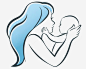 母亲图标 母爱 节日标志设计 UI图标 设计图片 免费下载 页面网页 平面电商 创意素材
