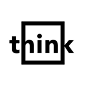 Think Outside the Box Sticker by bridger tower - White - 3"x3"