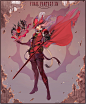 Final Fantasy XIV 'Storm Blood' Red Mage, bom Yeon : Fan art