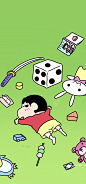 蜡笔小新套图壁纸