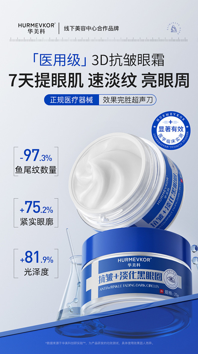 眼霜抗皱紧致抗衰老淡化黑眼圈细纹眼袋提拉...