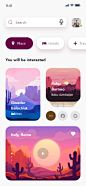 Travel App  V2 - Travel App UI Design Concept - Hotel Booking app